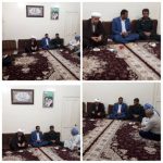 دیدار مسئول جدید اداره‌ آموزش وپرورش کارون با امام جمعه شهرستان کارون