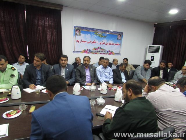 گزارش تصویری/جسله شورای اداری شهرستان کارون باحضور امام جمعه کارون