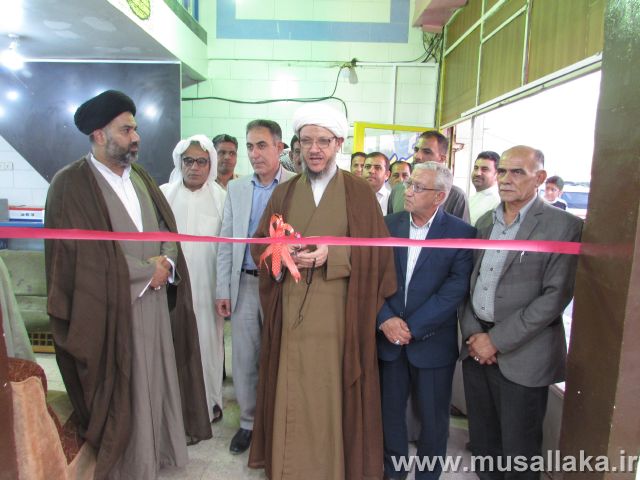 با حضور امام جمعه کارون پیشخوان هادی آباد افتتاح شد