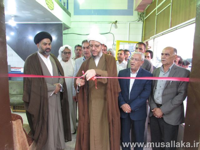 با حضور امام جمعه کارون پیشخوان هادی آباد افتتاح شد