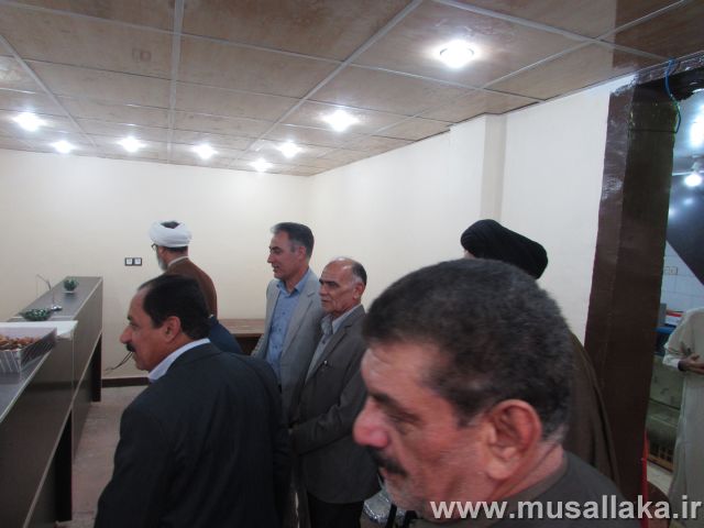 با حضور امام جمعه کارون پیشخوان هادی آباد افتتاح شد