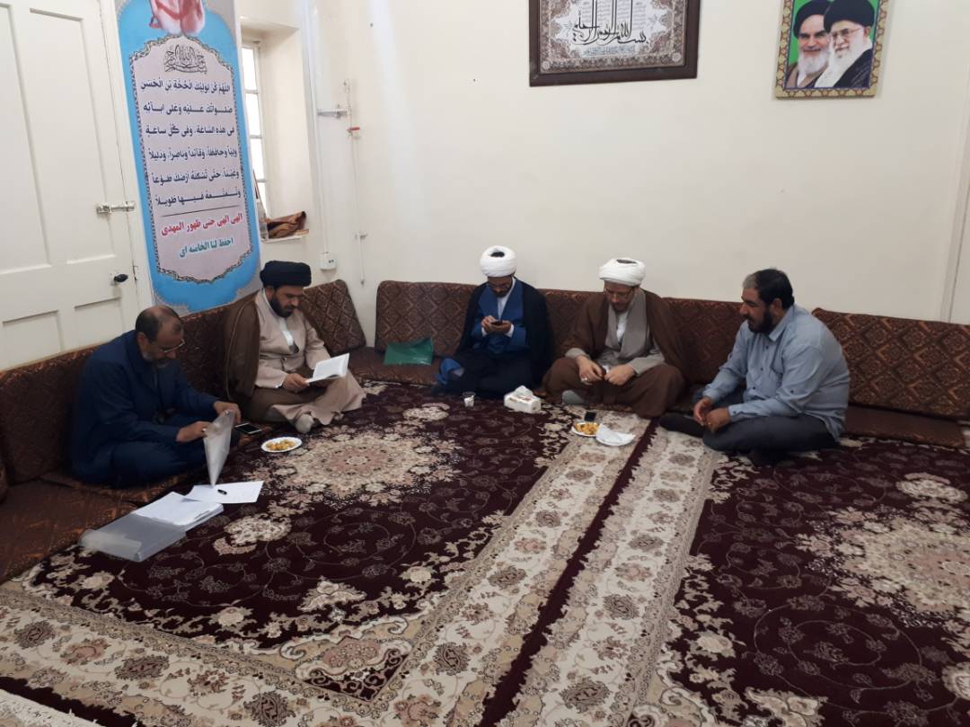 جلسه مهدویت با حضور امام جمعه کارون