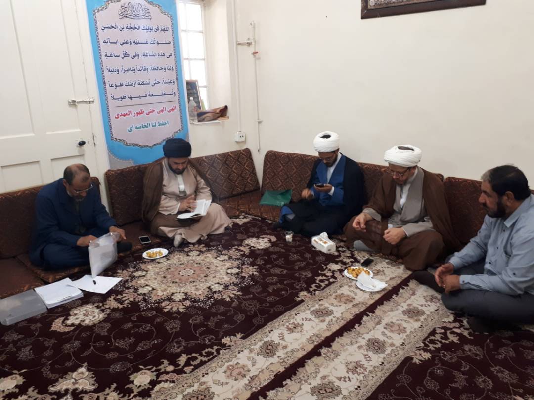 جلسه مهدویت با حضور امام جمعه کارون