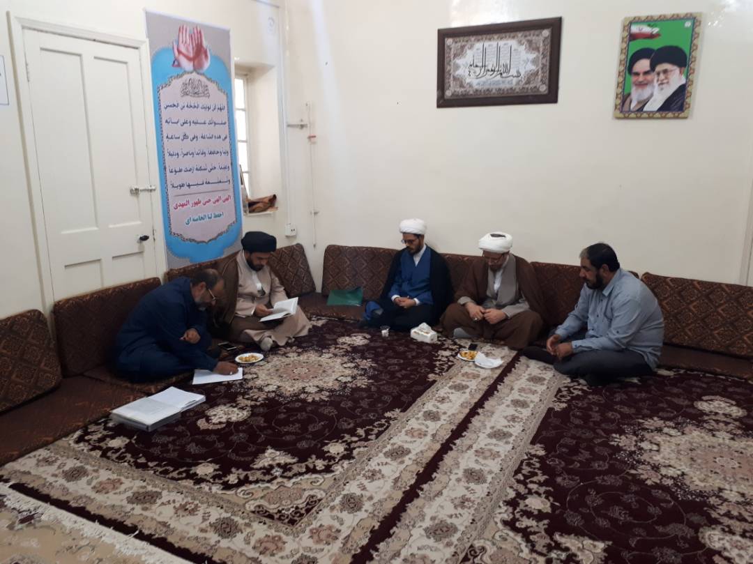 جلسه مهدویت با حضور امام جمعه کارون