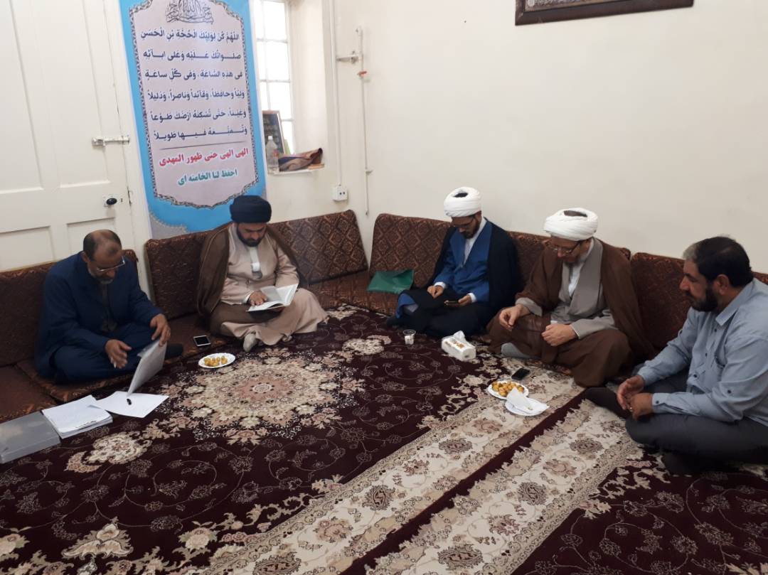 جلسه مهدویت با حضور امام جمعه کارون