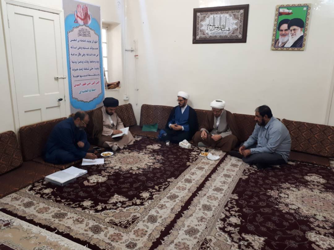 جلسه مهدویت با حضور امام جمعه کارون