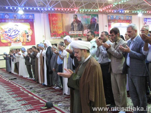 نماز عید سعید قربان در شهرستان کارون اقامه شد