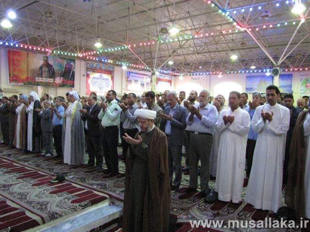 نماز عید سعید قربان در شهرستان کارون اقامه شد