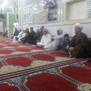حضور امام جمعه در مراسم بسیج دانش آموزی