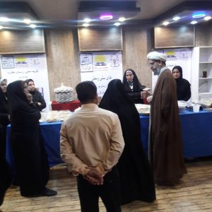 گزارش تصویری/بازدیدامام جمعه کارون از نمایشگاه کار افرینی شهرستان