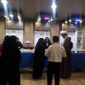 گزارش تصویری/بازدیدامام جمعه کارون از نمایشگاه کار افرینی شهرستان
