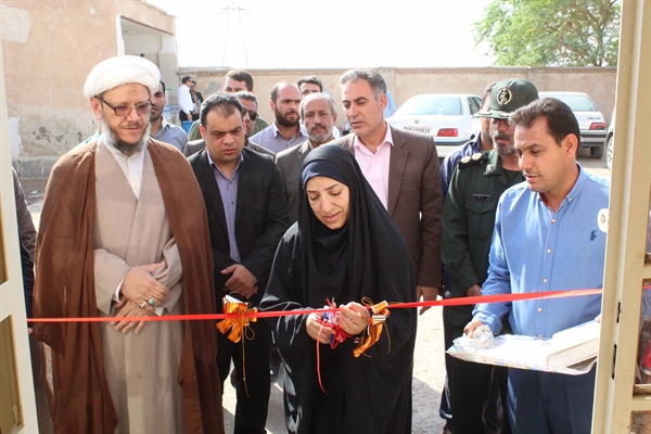 مدرسه شریف روستای شریف آباد با حضور امام جمعه کارون افتتاح شد