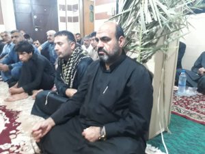 مراسم روضه خوانی امام جمعه کارون