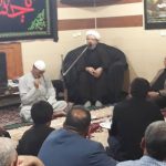 مراسم روضه خوانی امام جمعه کارون
