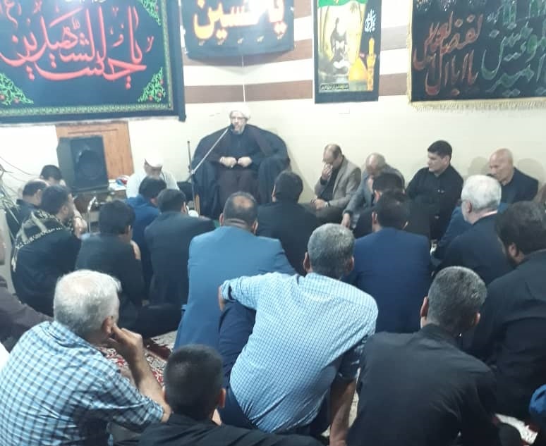 روضه خوانی امام جمعه کارون در شب هفتم ماه محرم