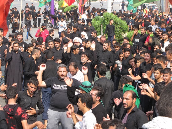 تاسوعای حسینی در شهرستان کارون برگزار شد.