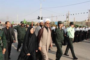 صبحگاه مشترک نیروهای مسلح شهرستان کارون برگزار شد+تصاویر