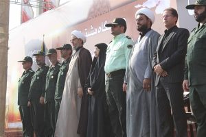 صبحگاه مشترک نیروهای مسلح شهرستان کارون برگزار شد+تصاویر