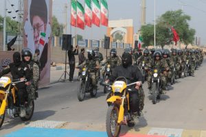 صبحگاه مشترک نیروهای مسلح شهرستان کارون برگزار شد+تصاویر