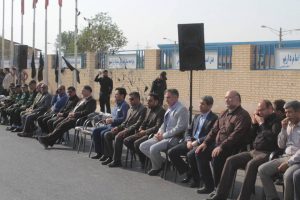 صبحگاه مشترک نیروهای مسلح شهرستان کارون برگزار شد+تصاویر
