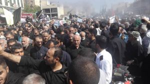 گزارش تصویری/مراسم تشیع شهدای حادثه تروریستی در اهواز
