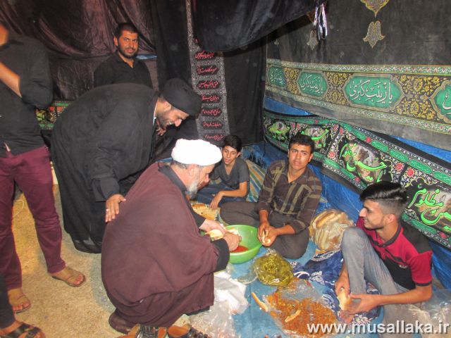 گزارش تصویری/بازدید امام جمعه کارون از ایستگاه های صلواتی شهرستان(2)