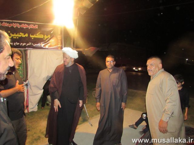 گزارش تصویری/بازدید امام جمعه کارون از ایستگاه های صلواتی شهرستان(2)