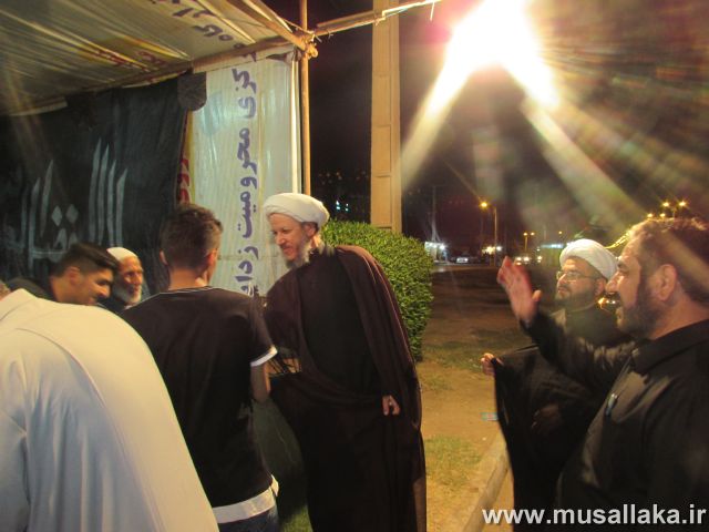 گزارش تصویری/بازدید امام جمعه کارون از ایستگاه های صلواتی شهرستان(2)