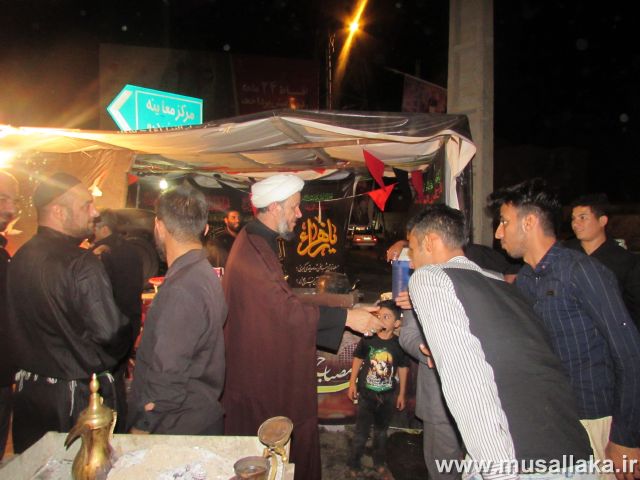 گزارش تصویری/بازدید امام جمعه کارون از ایستگاه های صلواتی شهرستان(2)