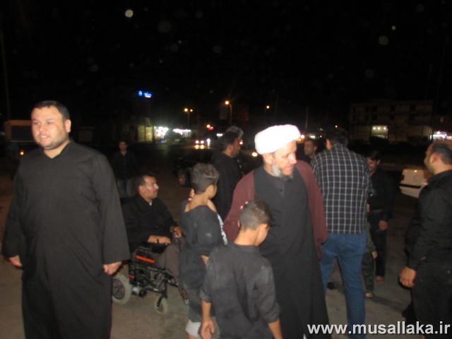 گزارش تصویری/بازدید امام جمعه کارون از ایستگاه های صلواتی شهرستان(2)