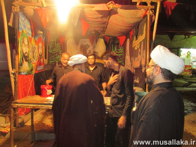 گزارش تصویری/بازدید امام جمعه کارون از ایستگاه های صلواتی شهرستان(1)