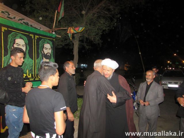 گزارش تصویری/بازدید امام جمعه کارون از ایستگاه های صلواتی شهرستان(2)