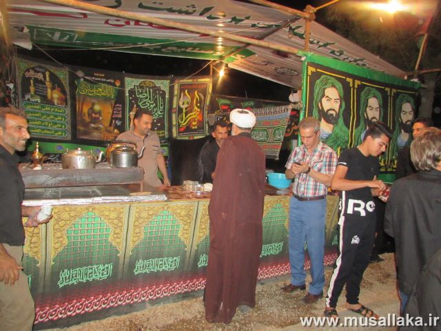 گزارش تصویری/بازدید امام جمعه کارون از ایستگاه های صلواتی شهرستان(2)