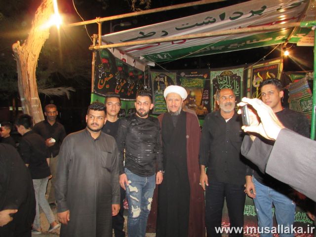 گزارش تصویری/بازدید امام جمعه کارون از ایستگاه های صلواتی شهرستان(2)