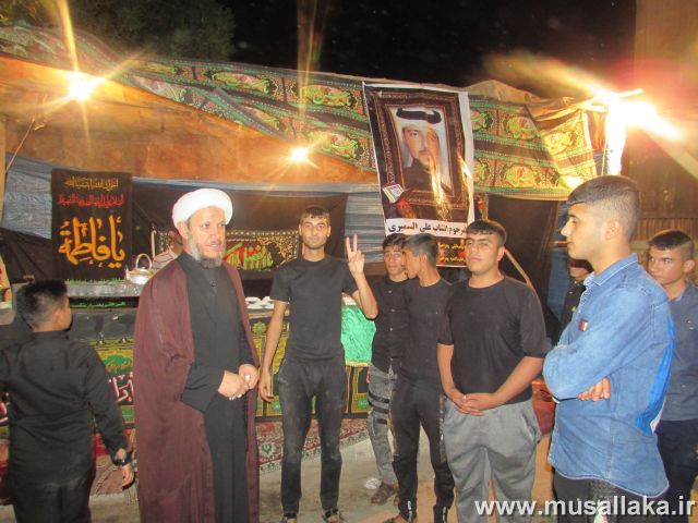 گزارش تصویری/بازدید امام جمعه کارون از ایستگاه های صلواتی شهرستان(2)