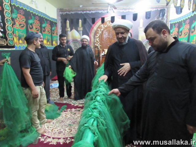 گزارش تصویری/بازدید امام جمعه کارون از ایستگاه های صلواتی شهرستان(2)