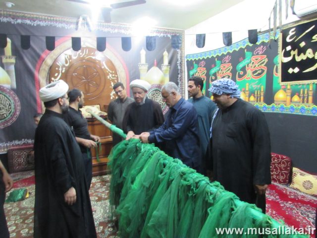 گزارش تصویری/بازدید امام جمعه کارون از ایستگاه های صلواتی شهرستان(2)