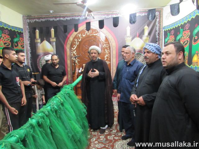 گزارش تصویری/بازدید امام جمعه کارون از ایستگاه های صلواتی شهرستان(2)