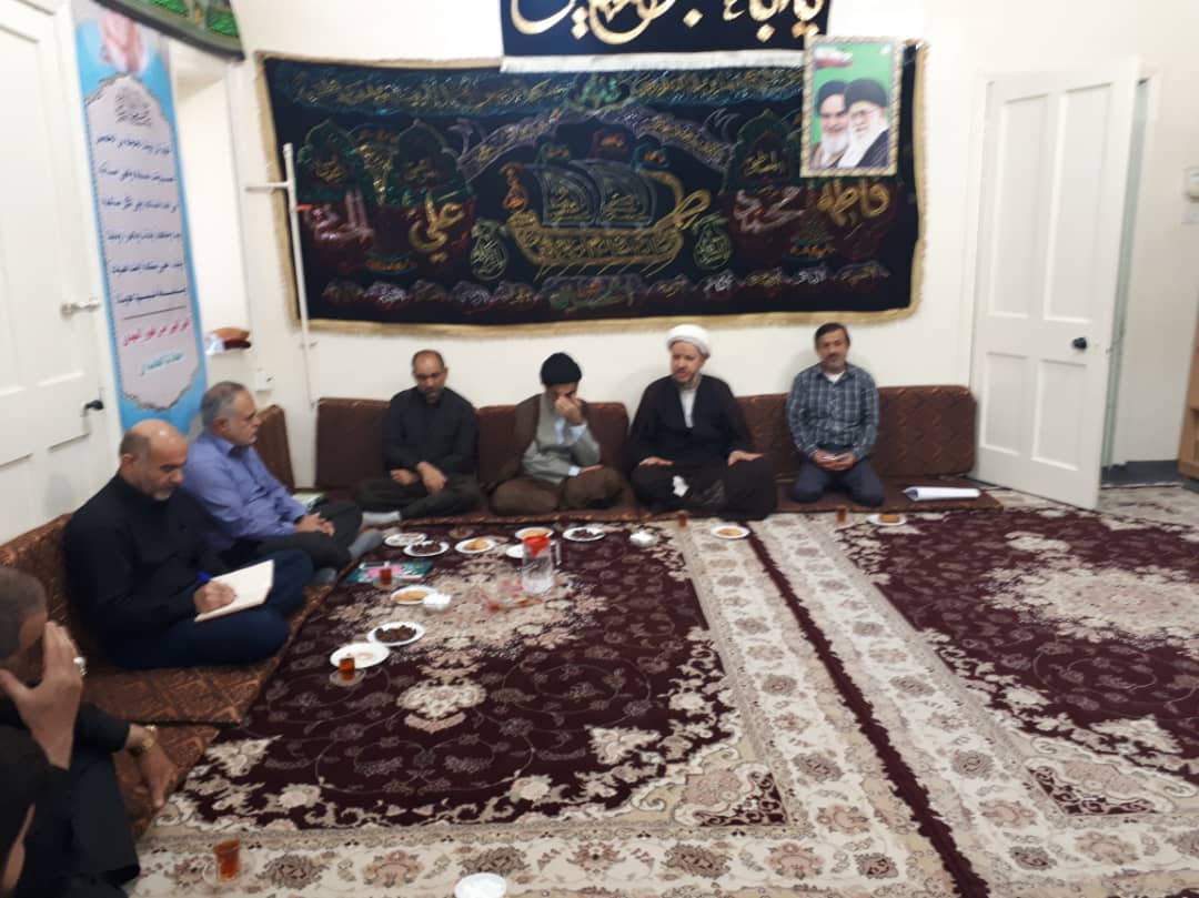 مراسم تودیع و معارفه مسئول عتبات عالیات شهرستان کارون برگزار شد