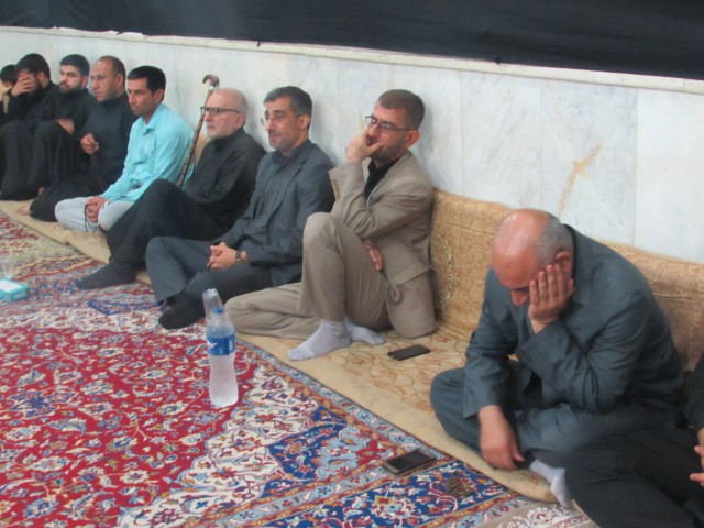 اولین سالگرد شهادت مدافع حرم شهید خوش لسان در شهرستان کارون برگزار شد