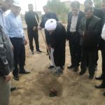 گزارش تصویری/نهال کاری محوطه مصلا