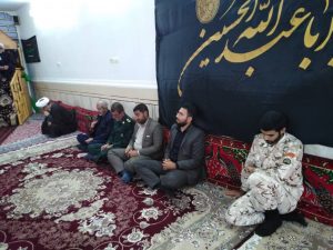 گزارش تصویری/حضور امام جمعه کارون در مراسم ترحیم مادر شهید دوران دفاع مقدس