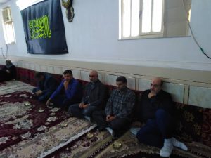 گزارش تصویری/حضور امام جمعه کارون در مراسم ترحیم مادر شهید دوران دفاع مقدس