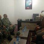 روز گذشته امیر سرتیپ احمدرضا پوردستان رئیس مرکز مطالعات راهبردی ارتش جمهوری اسلامی ایران و جمعه از فرماندهان ارتش با حجت الاسلام والمسلمین خضیراوی امام جمعه کارون دیدار کردند.