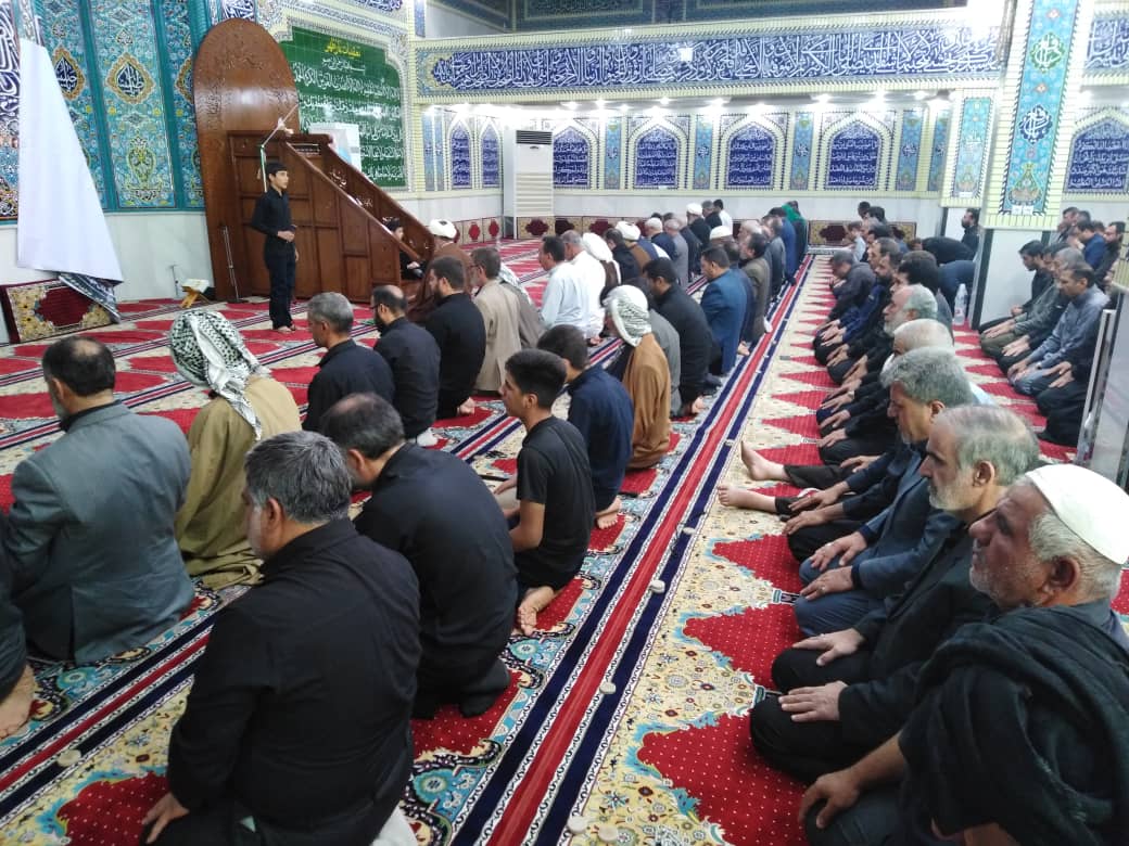 مراسم سوگواری شهادت امام رضا علیه السلام در مسجد الرسول(ص)برگزار شد.