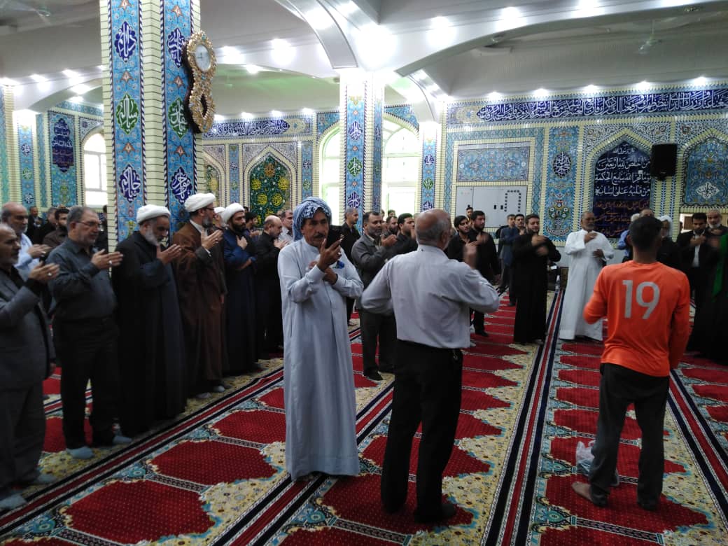 مراسم سوگواری شهادت امام رضا علیه السلام در مسجد الرسول(ص)برگزار شد.