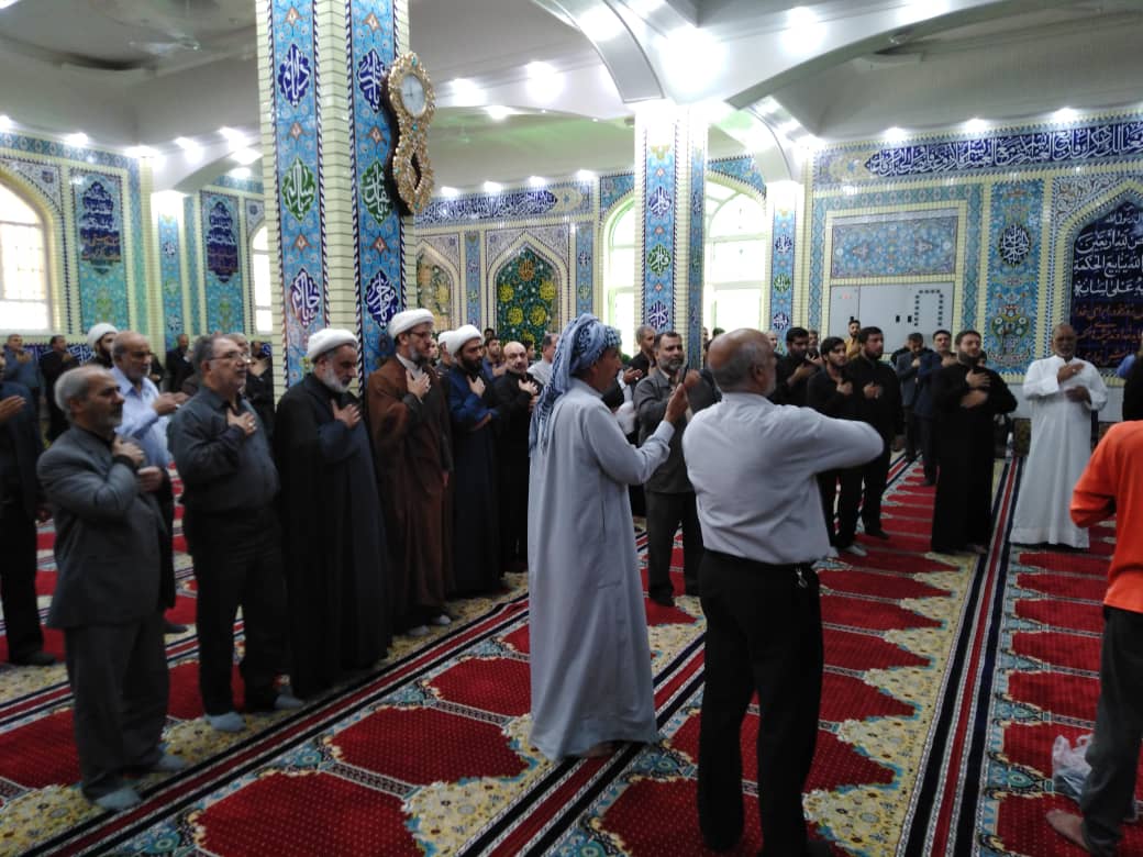 مراسم سوگواری شهادت امام رضا علیه السلام در مسجد الرسول(ص)برگزار شد.