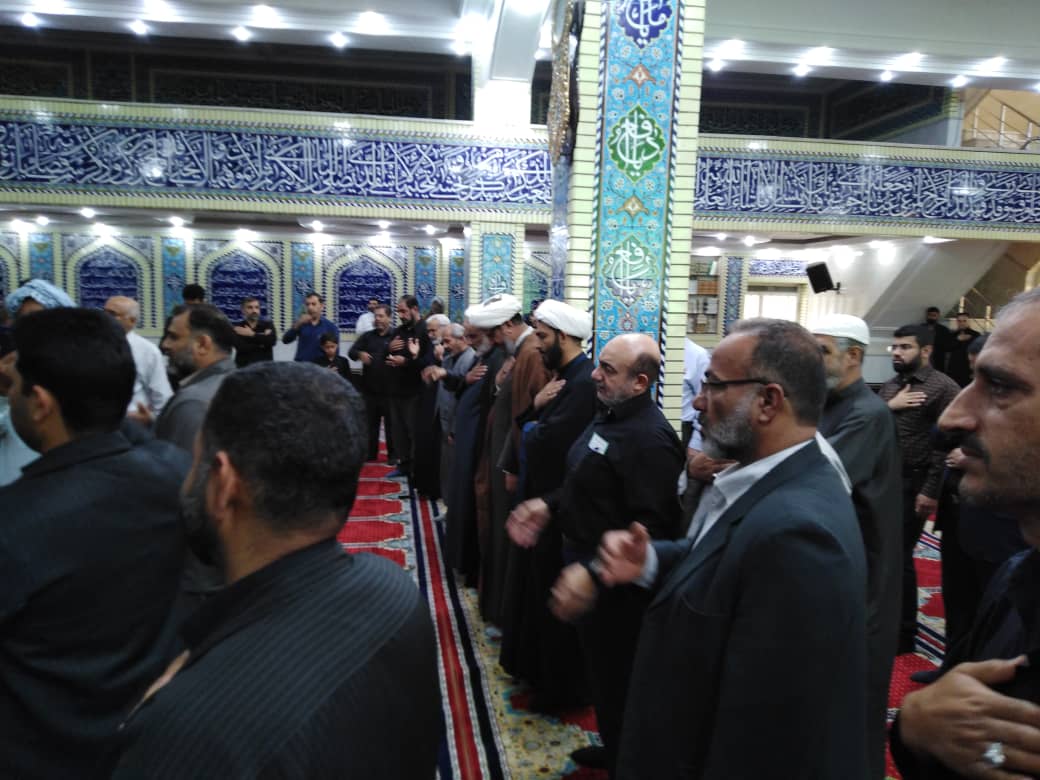 مراسم سوگواری شهادت امام رضا علیه السلام در مسجد الرسول(ص)برگزار شد.