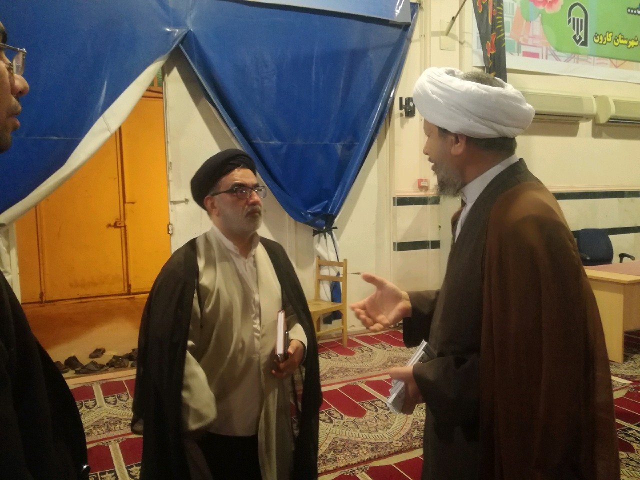 گزارش تصویری/ بازدید حجت الاسلام غفاری از نماز جمعه کارون