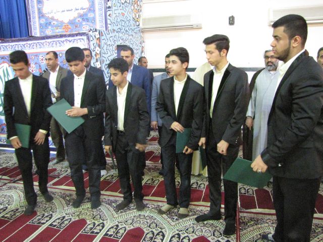 گزارش تصویری/ تجلیل ازنخبگان و دانش آموزان برتر شهرستان کارون